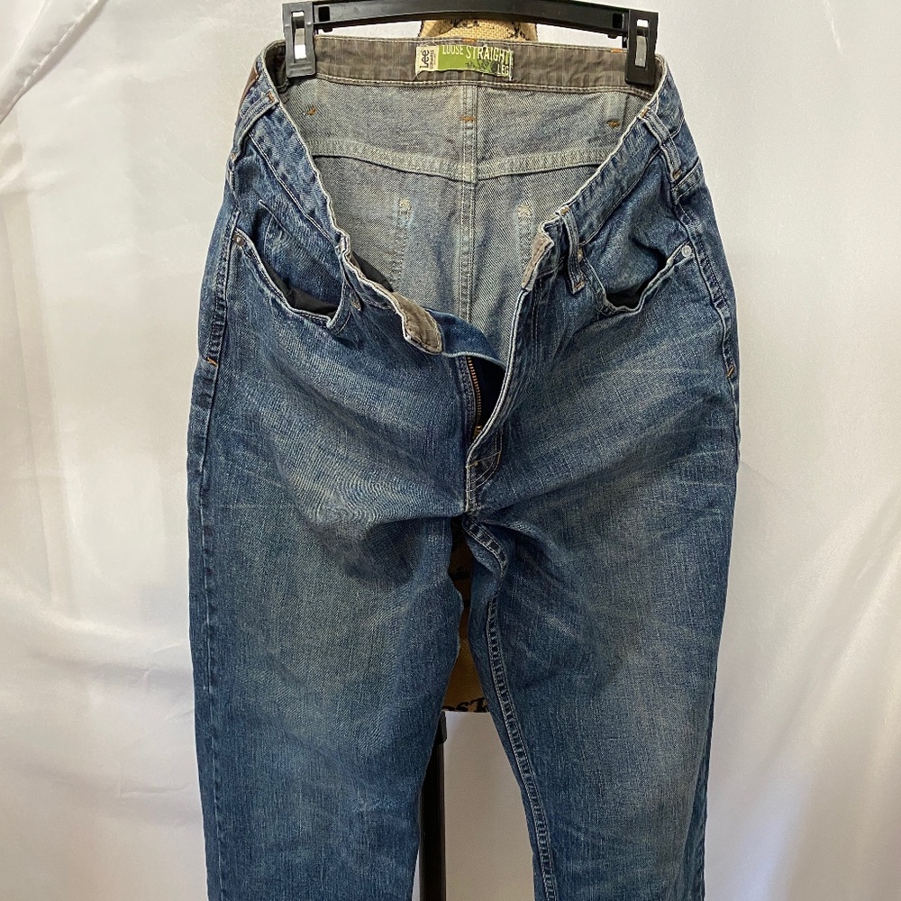 Lee Dungarees Loose Straight Leg Jeans 34X30